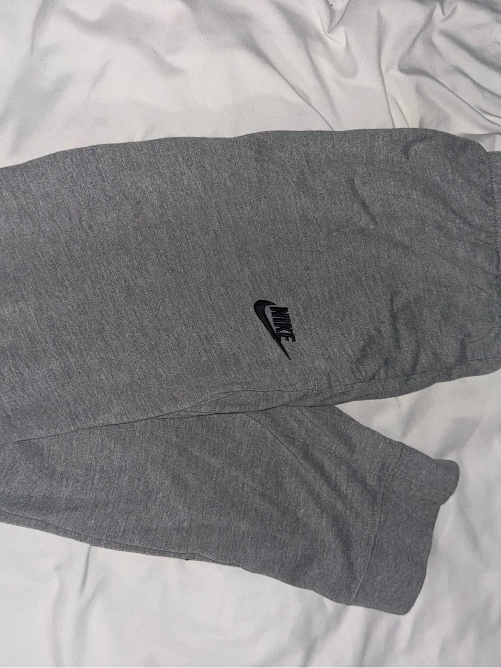 Nike Kids Gray Jogger Bottoms